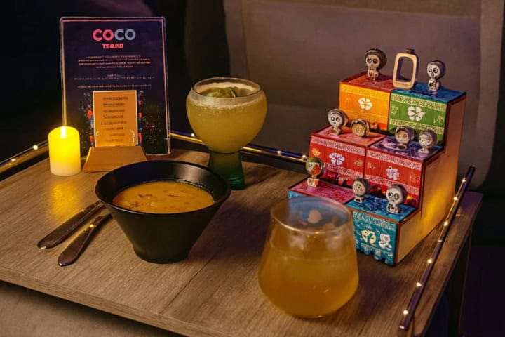 3. Experiencia Taste & Watch con la película Coco. Foto - rooftopcinema.club