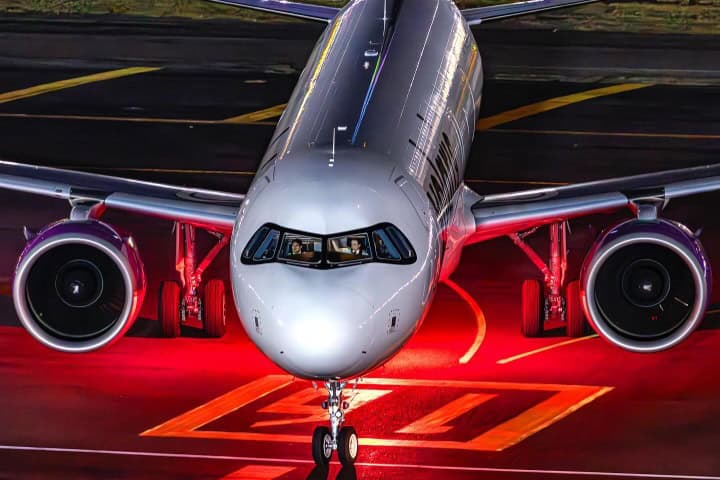 3. Avión de Volaris. Foto - @ivan_cabrero (Instagram)
