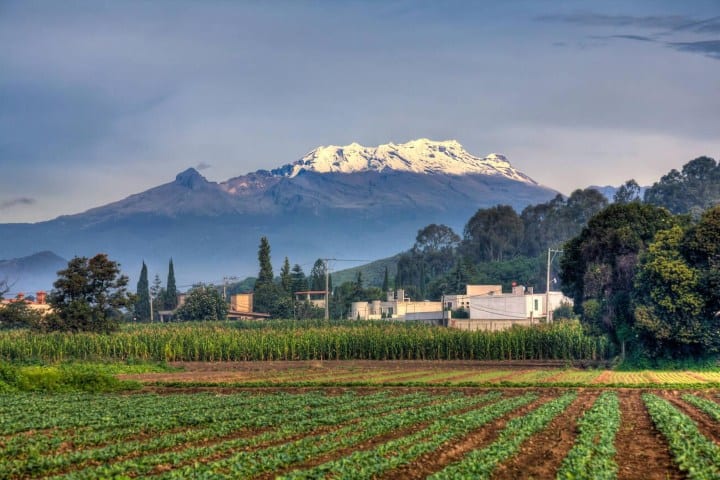 3. Volcán Iztaccíhuatl. Foto - Alamy