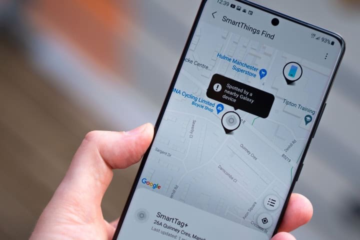3. App de SmartThings Find. Foto - Android Central