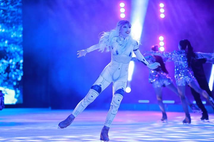 3. Show de patinaje sobre hielo en la Feria de León. Foto - Archivo FEL