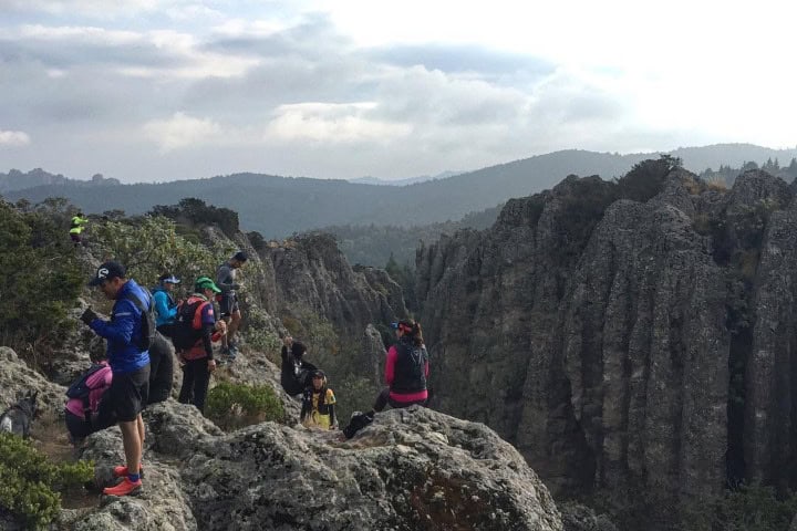 4. Grupo de excursión en El Contadero. Foto - @donajiqr (Instagram)