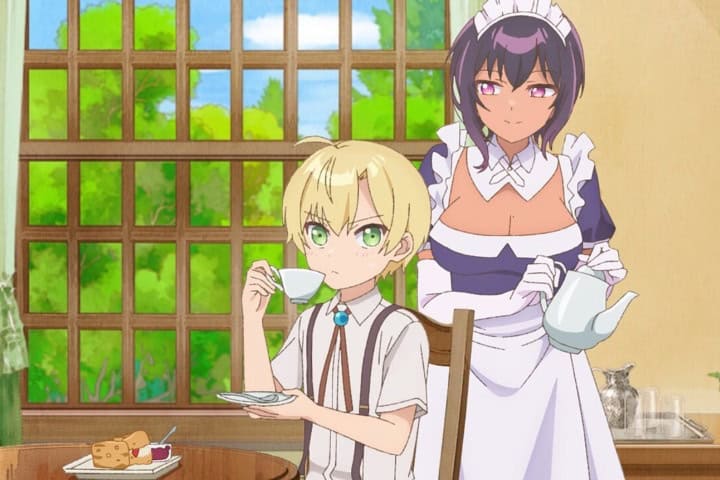 4. Escena del anime Saikin Yatotta Maid ga Ayashii. Foto - Biblioteca Nacional de Angola