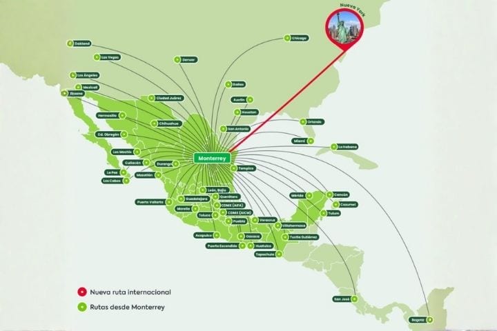 4. Rutas de Monterrey con Viva. Foto - Archivo Viva