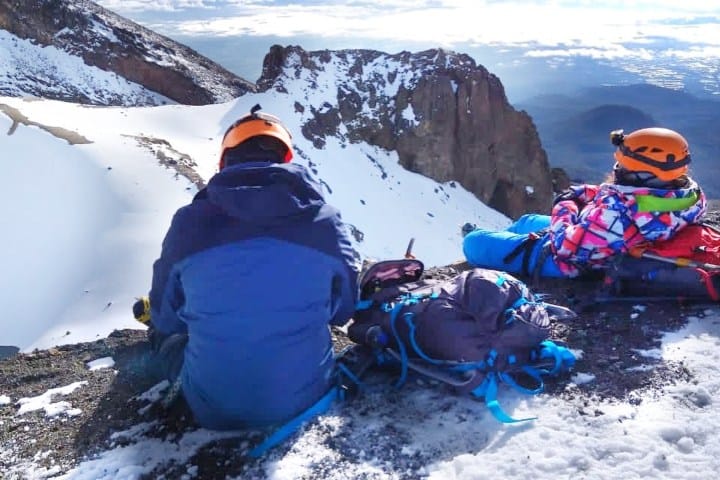 4. Alpinistas en el volcán Iztaccíhuatl. Foto - @mexico_climbing (Instagram)