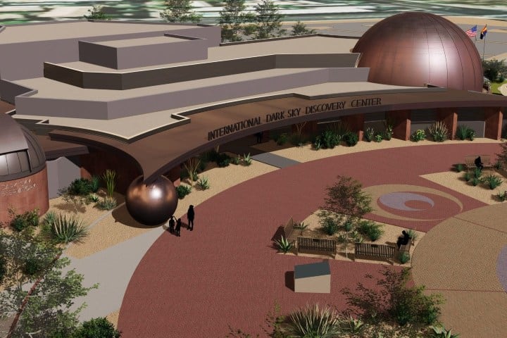 4. Concepto arquitectónico del Centro Internacional de Descubrimiento del Cielo Oscuro de Arizona. Foto - International Dark Sky Discovery Center, IDSDC