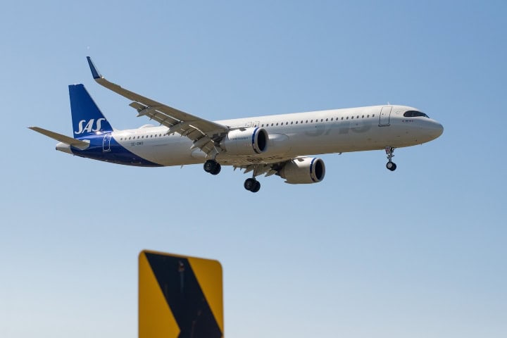 4. Avión de SAS. Foto - @rosshoweyphoto (Instagram)