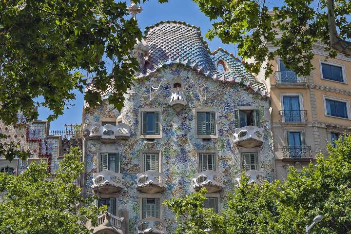 4. Casa Batlló. Foto - Paseo de Gracia