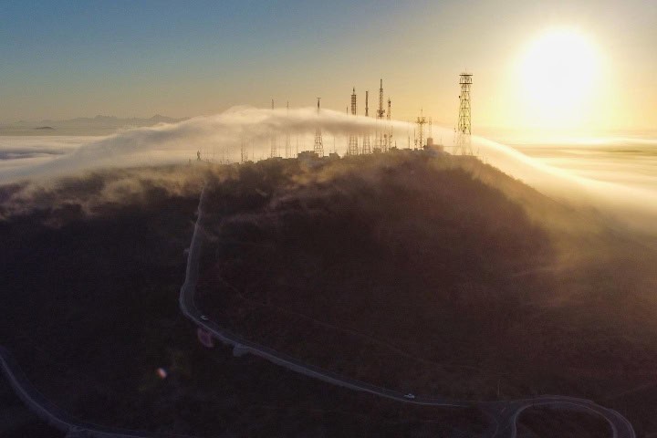 4. Cerro de la Memoria durante la mañana. Foto - @mochisonline (Instagram)