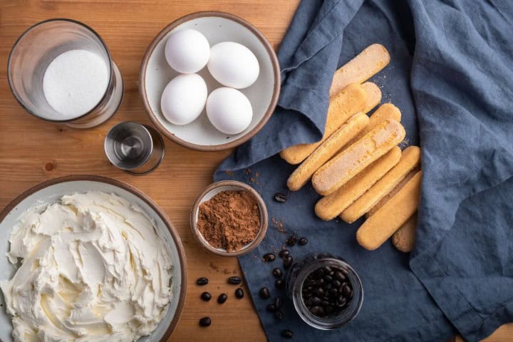 4. Ingredientes para hacer tiramisú. Foto - Silver Travel Advisor