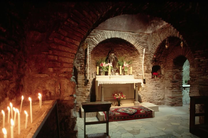 5. Interior de la Casa de la Virgen María. Foto - Getty Images