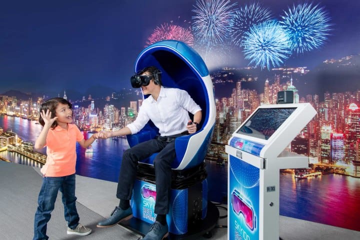 5. Experiencia virtual en el Sky100. Foto - World Federation of Great Towers
