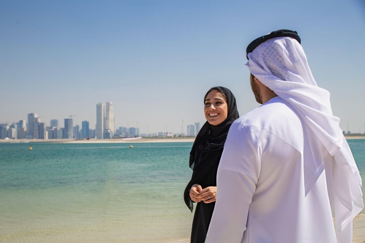5. Musulmanes en la playa. Foto - Getty Images