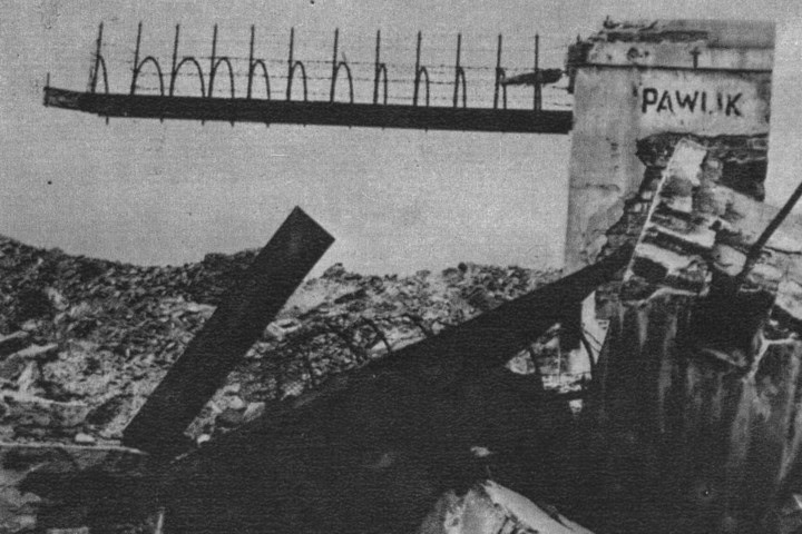 5. Ruinas de Pawiak tras su demolición por parte de los nazis. Foto - War-documentary
