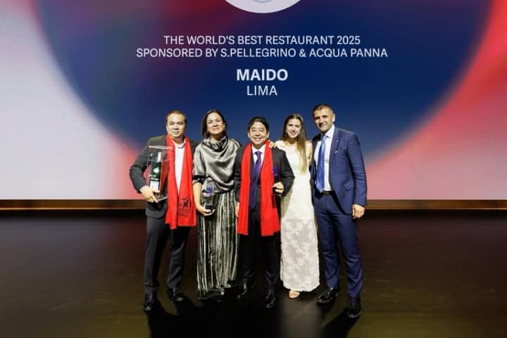 5. El restaurante Maido es declarado como el mejor del mundo, por The Worlds 50 Best Restaurants. Foto - @theworlds50best (Instagram)