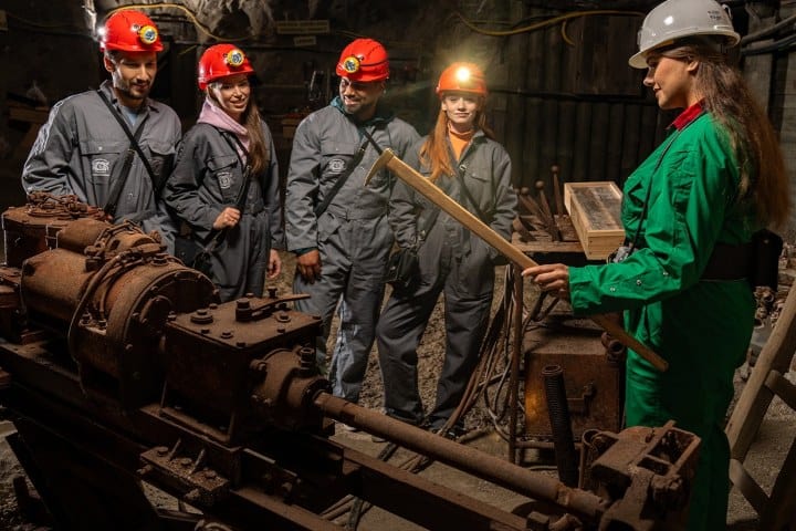 6. Experiencia minera en la mina de sal de Wieliczka. Foto - Kopalnia Soli "Wieliczka" (Facebook)