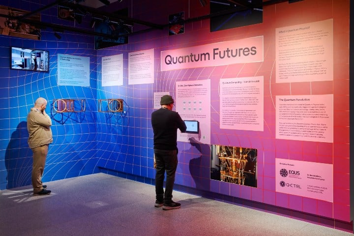6. “Quantum Futures” (exhibición temporal). Foto - National Communication Museum