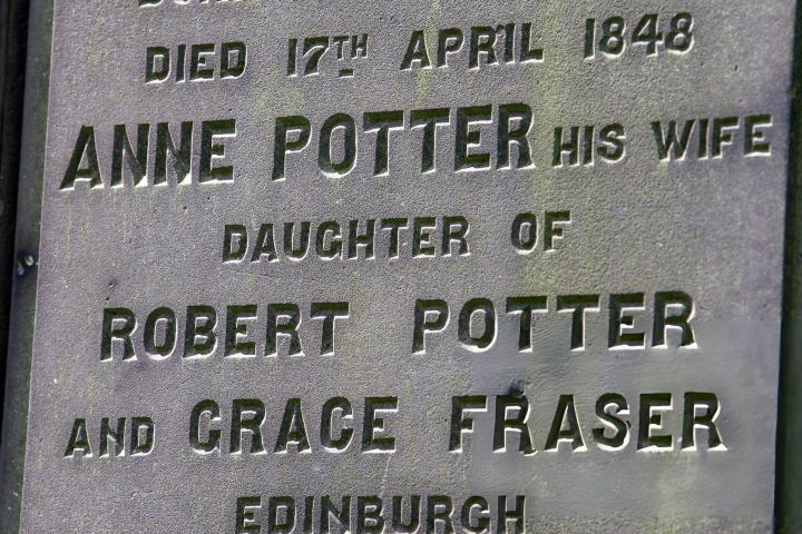 7. Tumba de Anne y Robert Potter. Foto - Getty Images