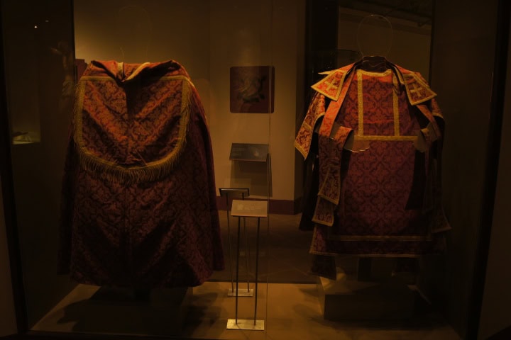 7. Ropas en el Ex convento de San Agustín de Hipona. Foto - Gus Espinosa