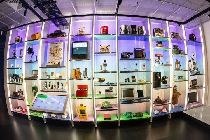 8. Piezas exhibidas en el Museo Nacional de la Comunicación. Foto - National Communication Museum