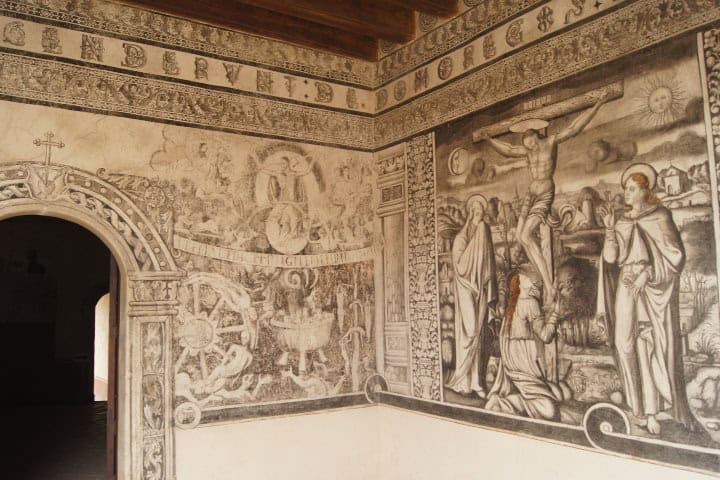 8. Frescos en el Ex convento de San Agustín de Hipona. Foto - Gus Espinosa