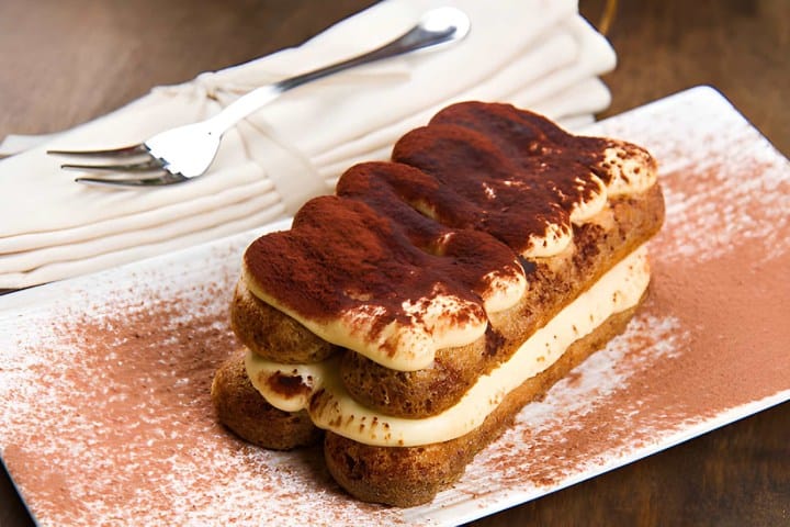 8. Rebanada de tiramisú. Foto - iStock