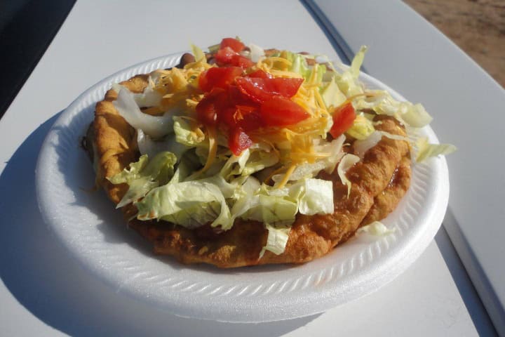 9. Taco en Grandma's Frybread Shack. Foto - Grandma's Frybread Shack (Facebook)
