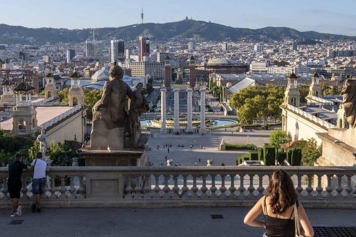 EXTRA. Montaña de Montjuïc en Barcelona. Foto - UOC