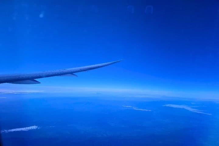EXTRA. Vuelo sobre el Mar con Turkish Airlines. Foto - Jonathan Moreno