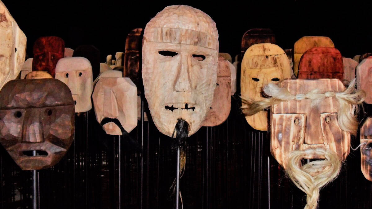 MÁSCARAS KOLLON EN CHILE Y ARGENTINA