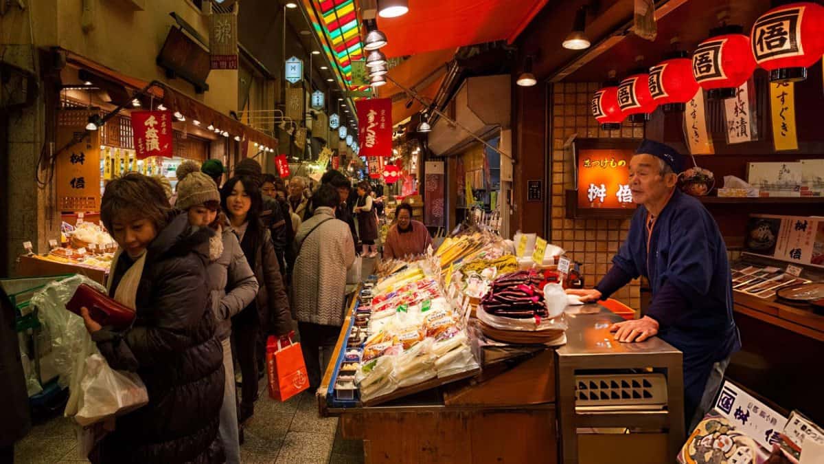 MERCADO DE NISHIKI_ LA COCINA DE KIOTO