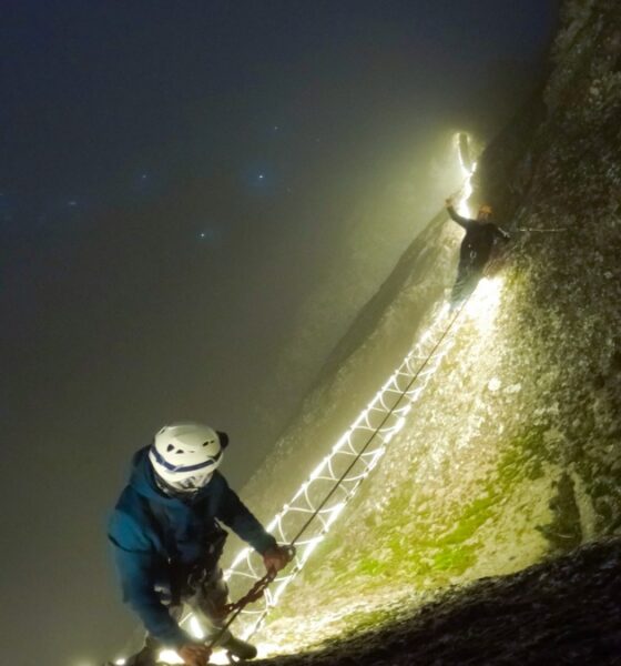 VÍA FERRATA NOCTURNA