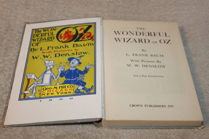1. Libro del Mago de Oz de 1900. Foto - Roadhousewolf (Ebay)