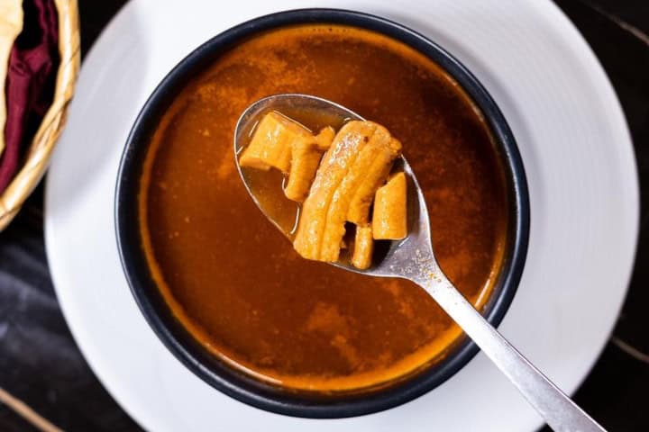1. Sopa de médula. Foto - @loscazos.texcoco (Instagram)