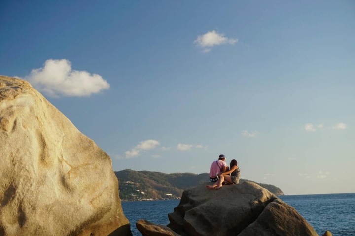 1. Pareja en Acapulco. Foto - Alamy