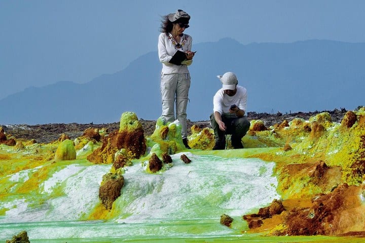 10. Científicos en Danakil. Foto - spagosmail (Blogger)
