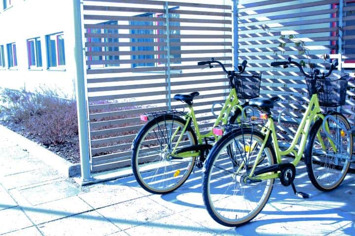 10. Bicicletas en el Hotel IKEA. Foto - IKEA Hotell (Facebook)