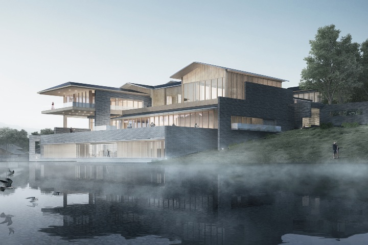 11. Concepto artístico de Banyan Tree Mount Emei. Foto - buzzarchitects