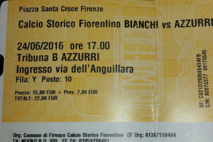 11. Ticket para partido. Foto - stefanom938 (Tripadvisor)