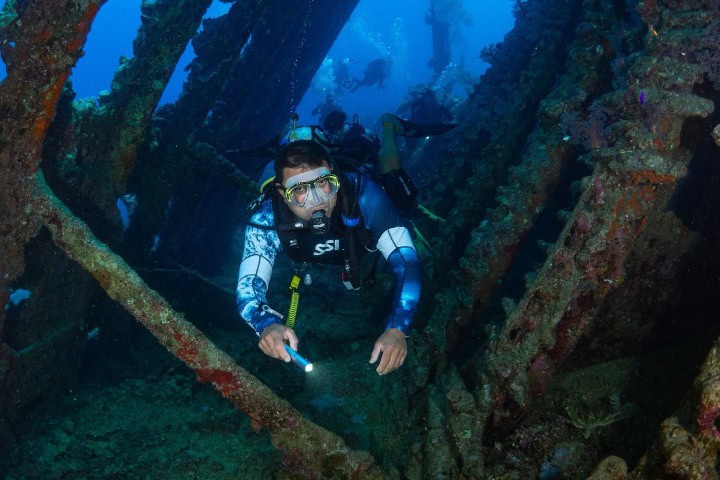 12. Buceo en el Mar Rojo. Foto - @dctarraco (Instagram)