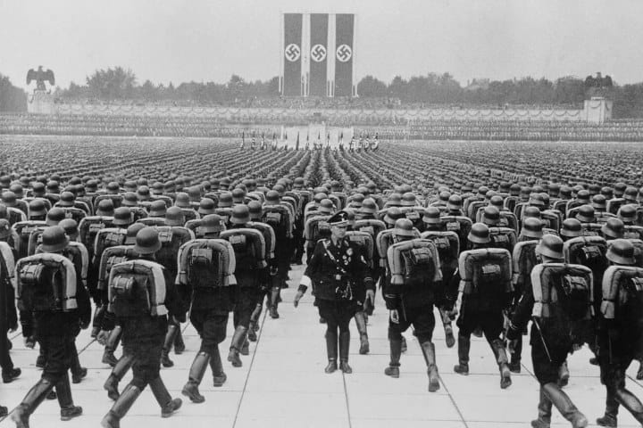 2. Tropas alemanas de la Segunda Guerra Mundial. Foto - Alamy
