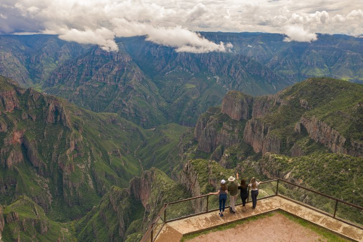 2. Mirador en la Barranca La Sinforosa. Foto - Archivo Chihuahua