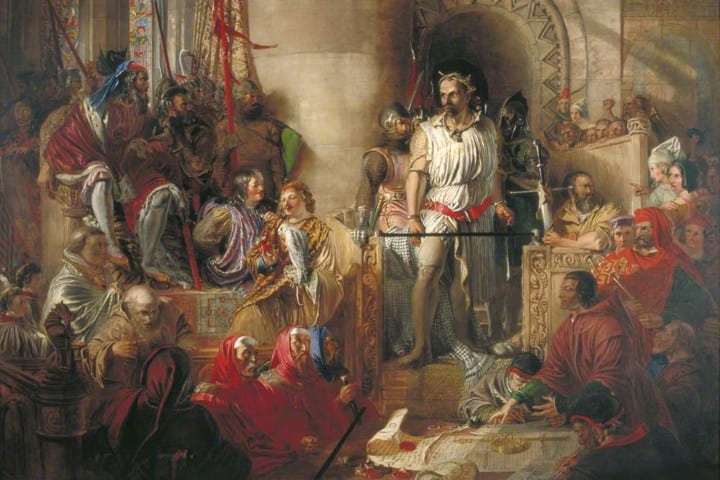 2. El juicio de William Wallace. Foto - Art UK