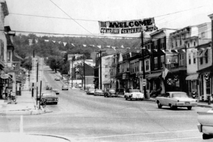 3. Antigua fotografía del pueblo de Centralia. Foto - Imgur