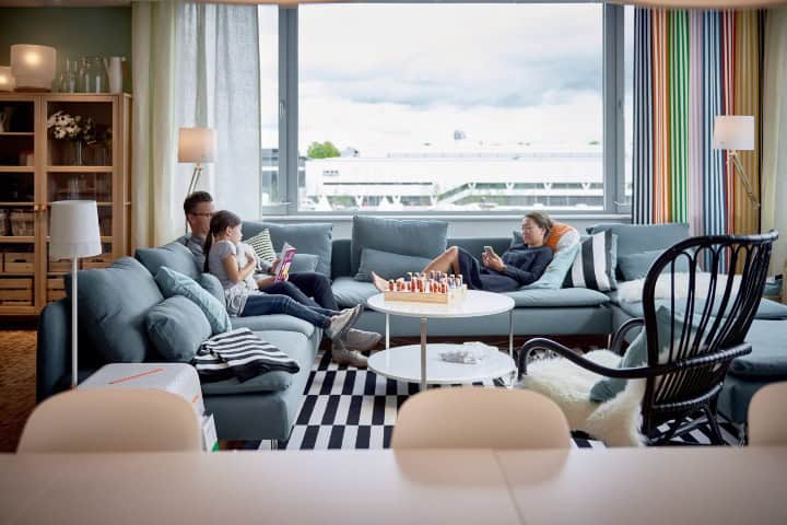 3. Zona común en el Hotel IKEA. Foto - IKEA Hotell (Facebook)