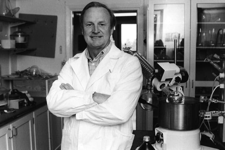 3. Arvid Carlsson, descubridor de la dopamina como neurotransmisor. Foto - springer.com