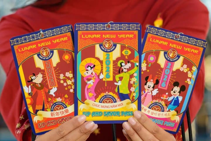 3. Nuevo Pase Sip and Savor del Año Lunar 2026. Foto - Archivo Disney