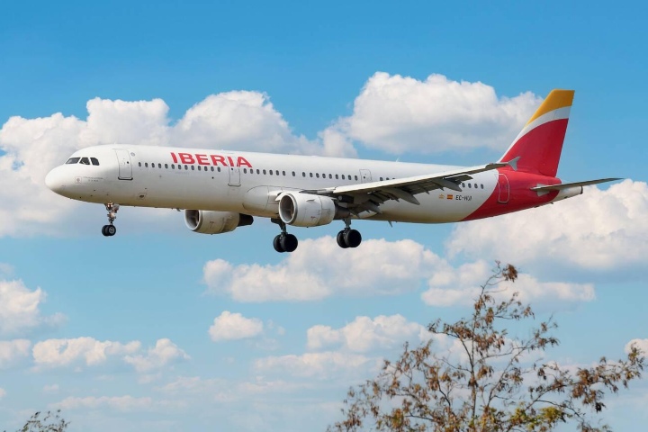 3. Avión de Iberia. Foto - Alamy
