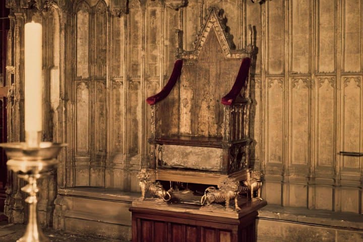 3. Trono con la Piedra del Destino. Foto - Getty Images
