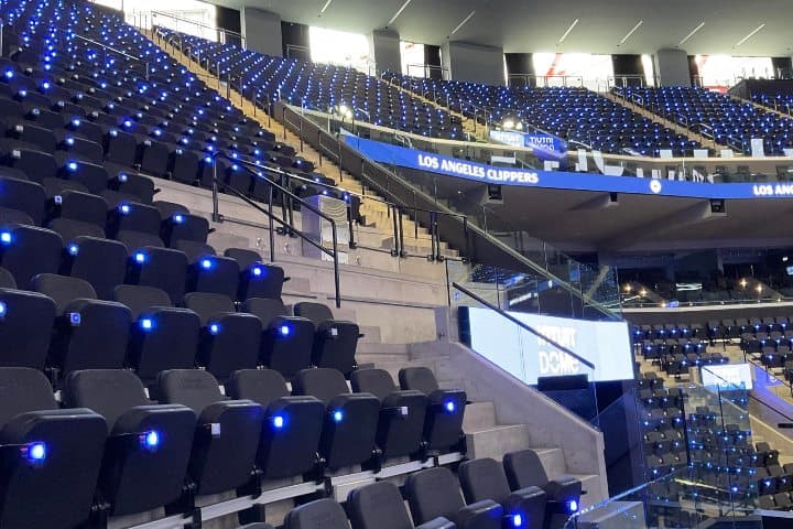 4. Asientos en Intuit Dome. Foto - Sightline Commercial Solutions